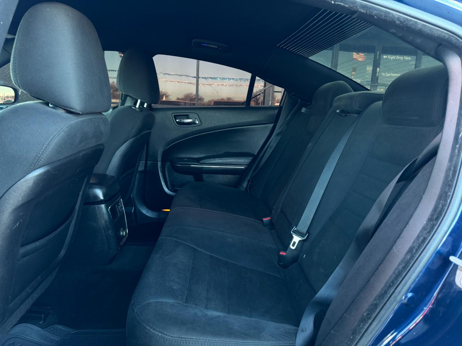 2014 BLUE /Gray DODGE CHARGER SE 4dr Sedan (2C3CDXBGXEH) with an 3.6L V6 engine, Automatic 5-Speed transmission, located at 5900 E. Lancaster Ave., Fort Worth, TX, 76112, (817) 457-5456, 0.000000, 0.000000 - This is a 2014 Dodge Charger SE 4dr Sedan that is in excellent condition. All power windows, door locks and seats. Ice cold AC for those hot Texas summer days. It is equipped with a CD player, AM/FM radio, AUX port, Bluetooth connectivity and Sirius XM radio capability. Apply for financing today! - Photo #11
